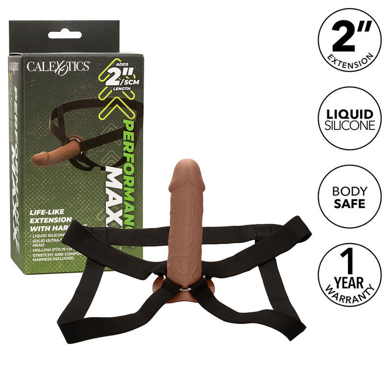 CALEXOTICS - Realisztikus pénisz hosszabbító kötéssel - Image 2