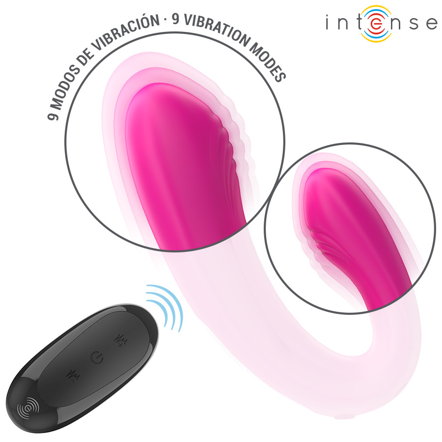 INTENSE – dupla U-alakú vibráló stimulátor távirányítóval - Image 4