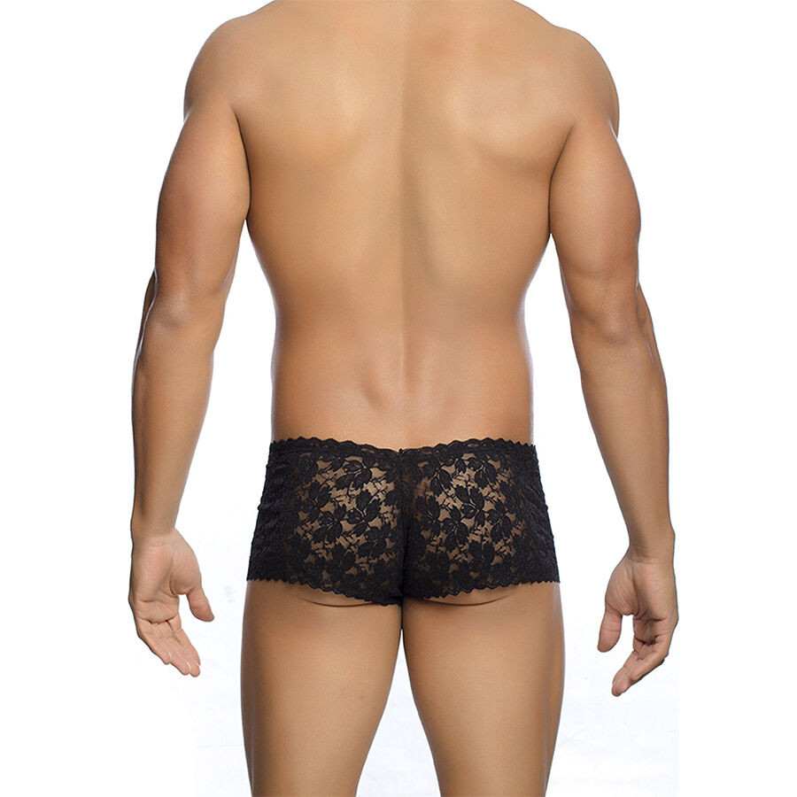 MOB – fekete csipkés boxer L/XL méretben - Image 3