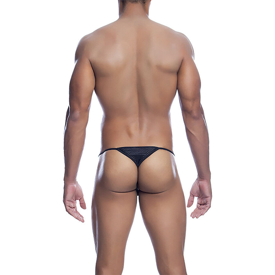 MOB – prémium fekete mikroszálas V-string L/XL méretben - Image 4