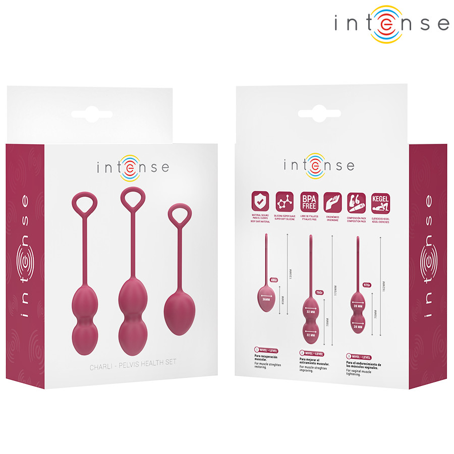 INTENSE – Charli Kegel golyók szett lila színben - Image 7