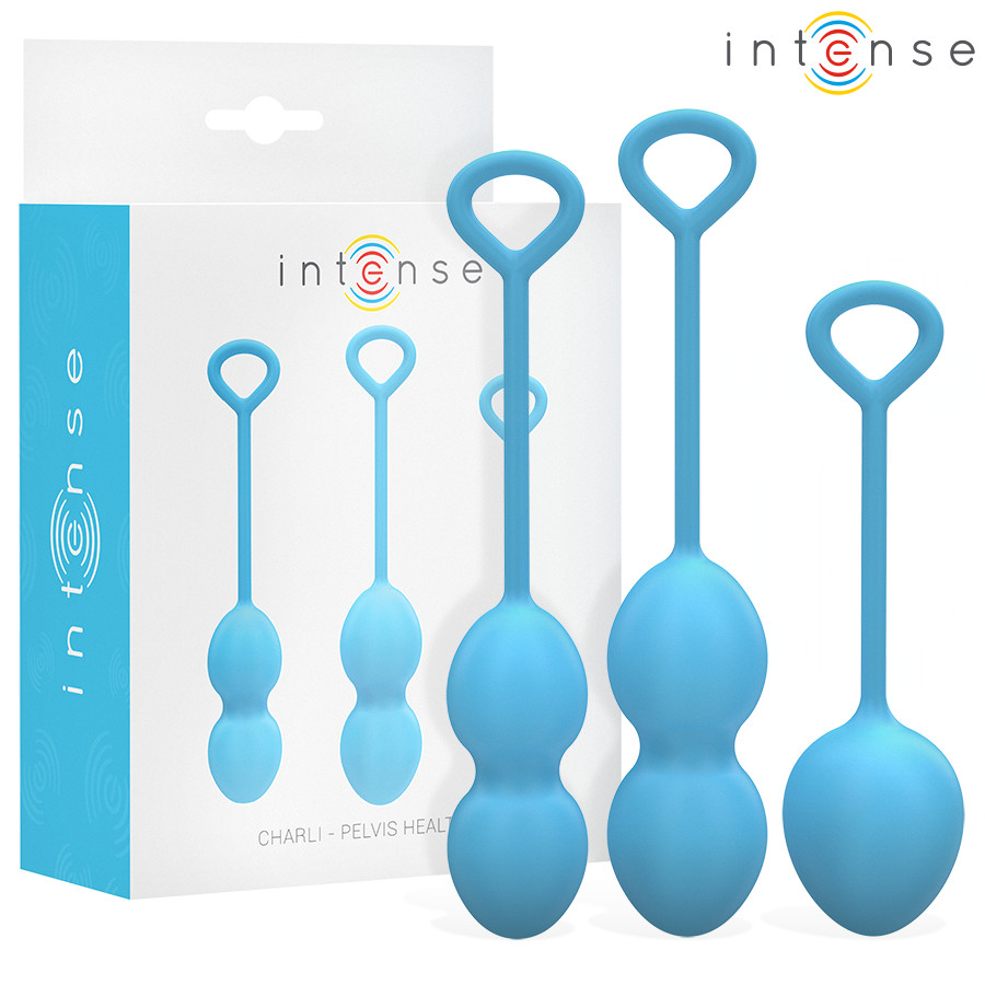 INTENSE Charli – prémium Kegel golyók óceánkékben - Image 2