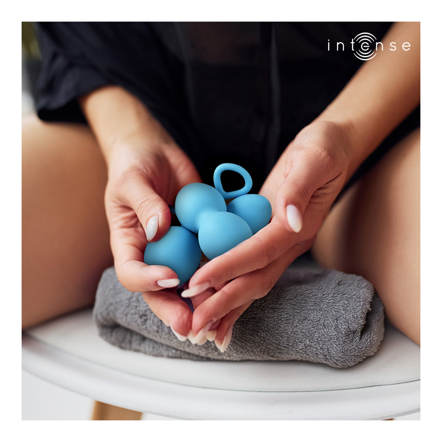 INTENSE Charli – prémium Kegel golyók óceánkékben - Image 3