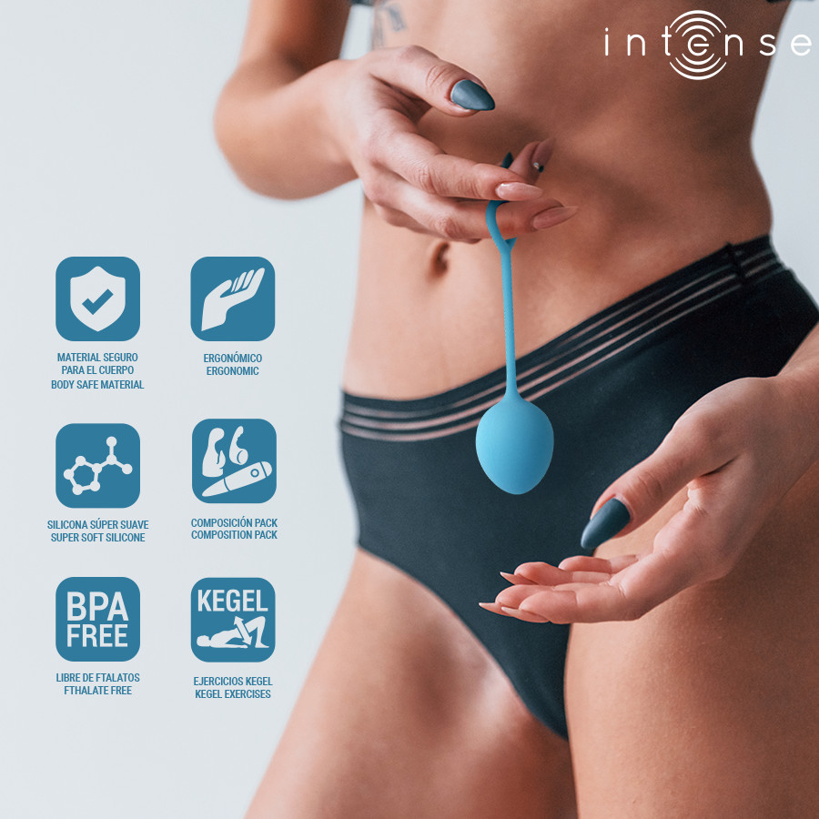 INTENSE Charli – prémium Kegel golyók óceánkékben - Image 6