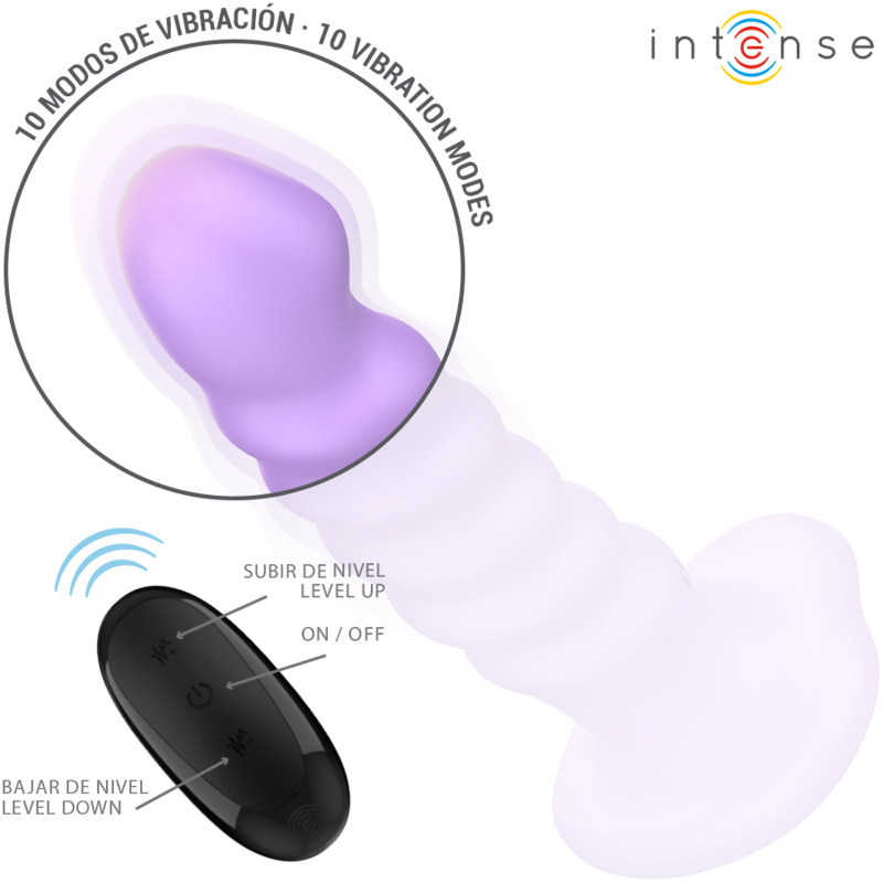 INTENSE Brenda – spirál vibrátor távirányítóval, 10 funkcióval - Image 4