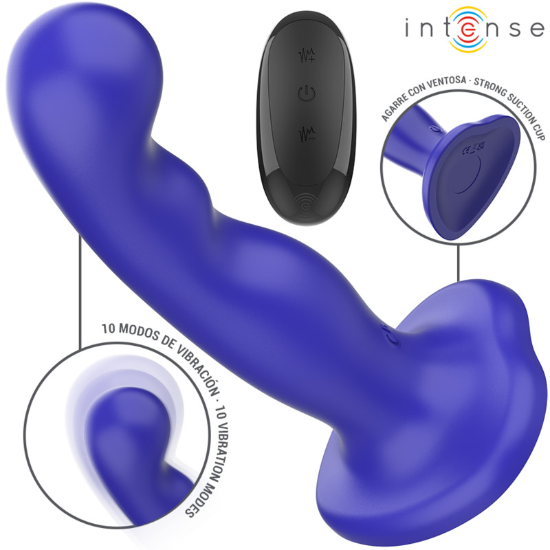 INTENSE Shorty – vibrátor tappanccsal és távirányítóval - Image 2