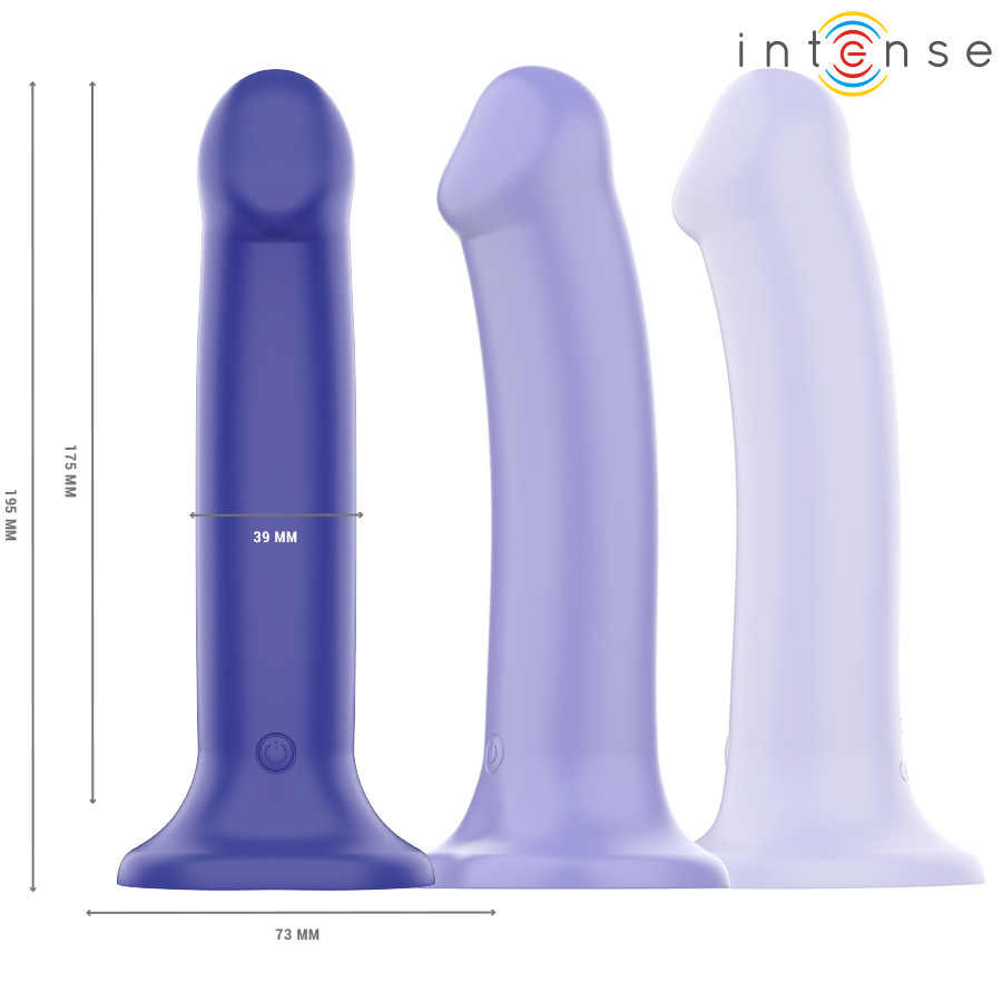 INTENSE Victoria – távirányítós vibrátor szívókoronggal - Image 3