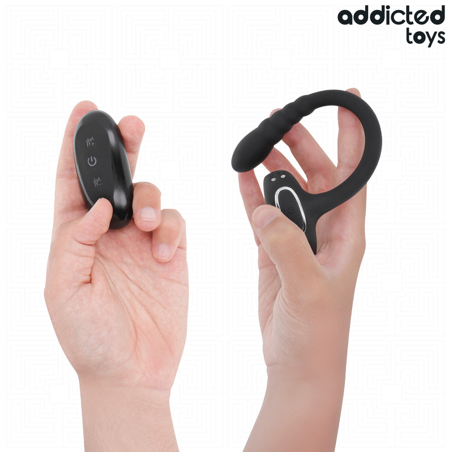 ADDICTED TOYS – vibráló péniszgyűrű távirányítóval - Image 4