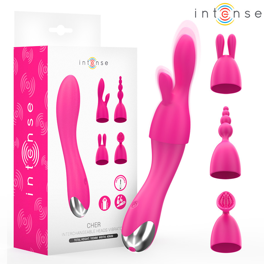 INTENSE – cserélhető fejű prémium vibrátor