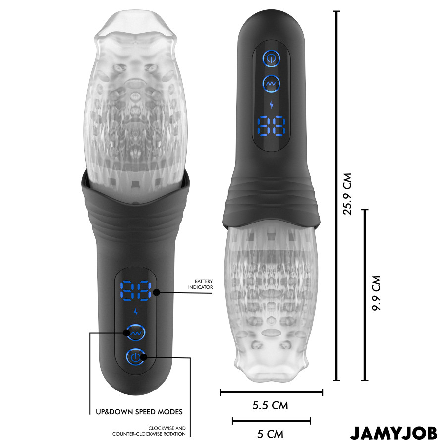 JAMYJOB BLOW-R – forgó, lökő maszturbátor élmény - Image 6