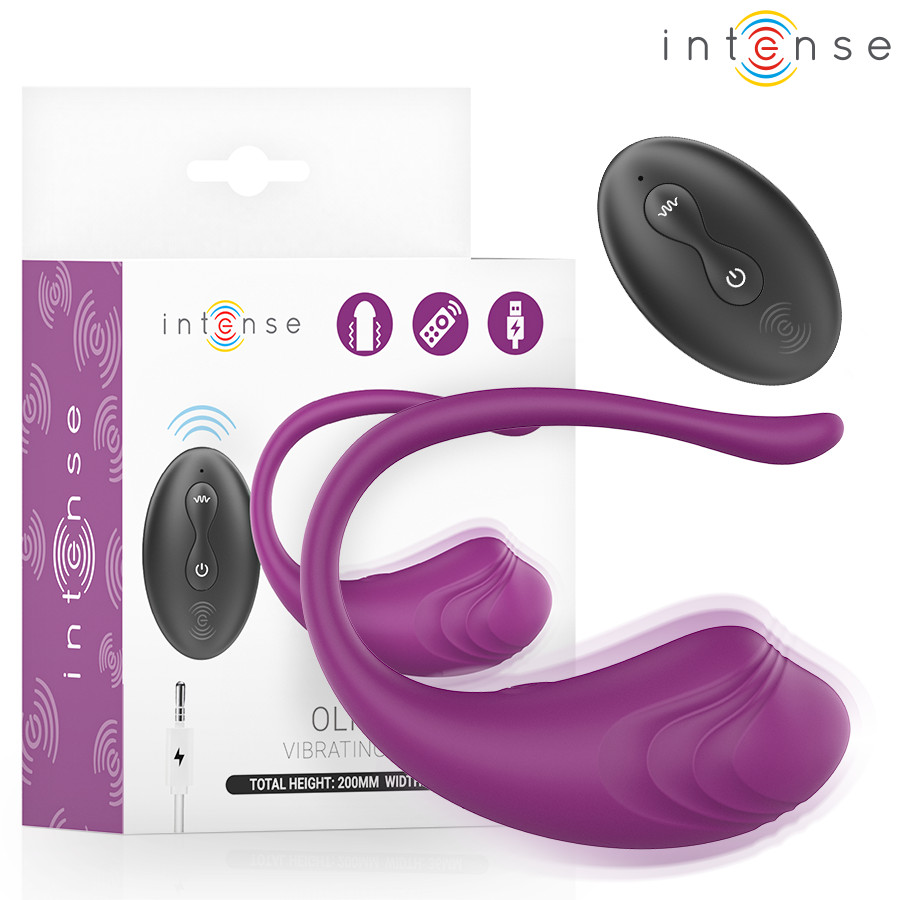 INTENSE Olivia – távirányítós vibráló tojás lila színben