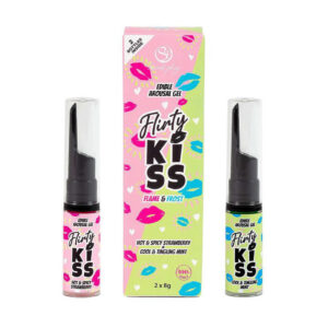 Flirty Kiss ehető vágyfokozó gél epres mentás