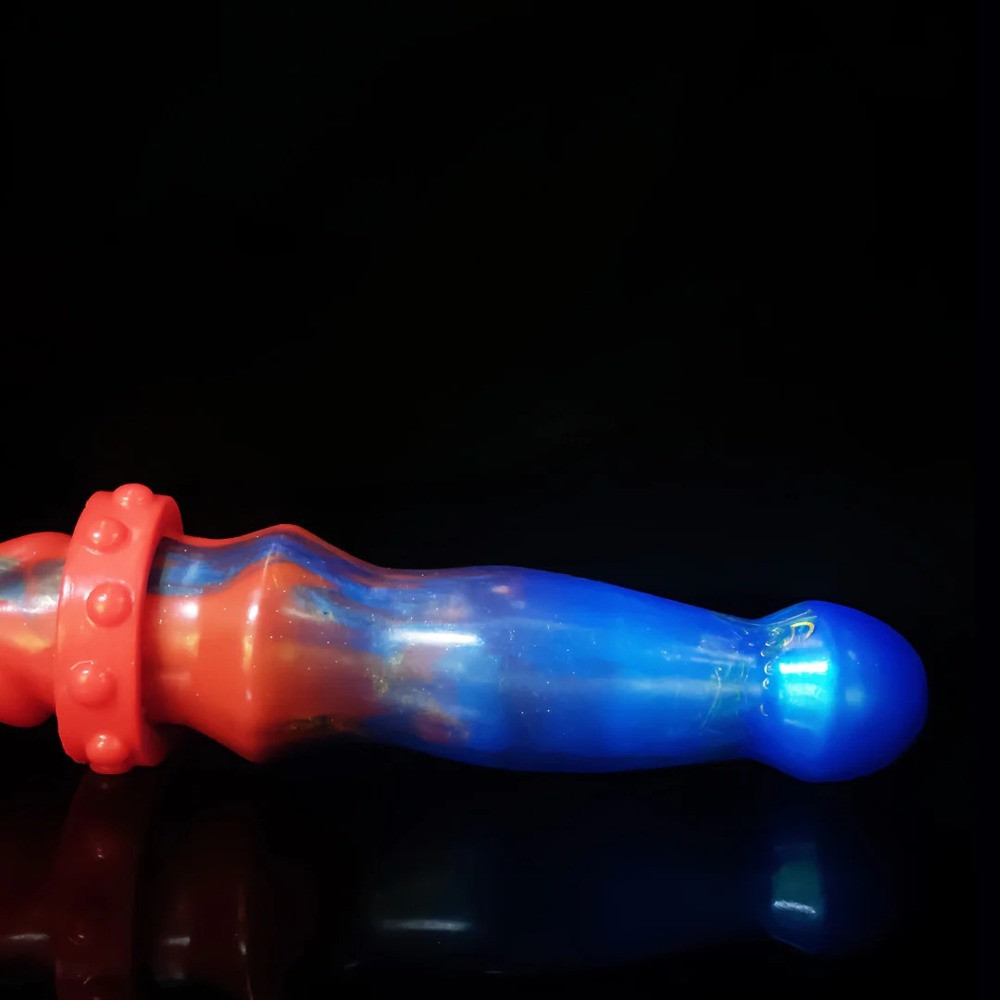 Double Good Bluewy – prémium párhuzamos vibrátor 35 cm - Image 3
