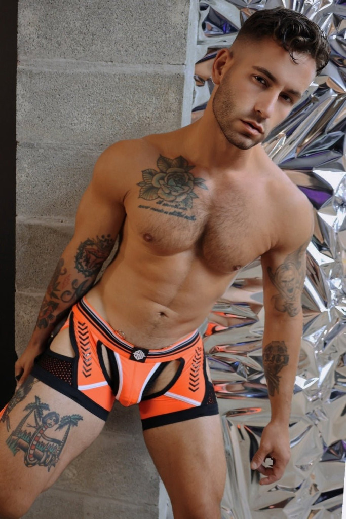 Jock Boxer Circuit Breaker – neon narancssárga férfi alsó - Image 8