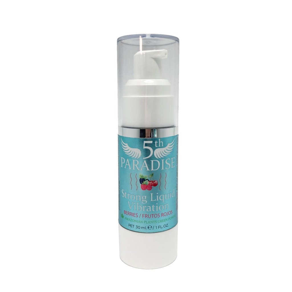 Paradise Strong Liquid vibrátor 30 ml piros gyümölcsös