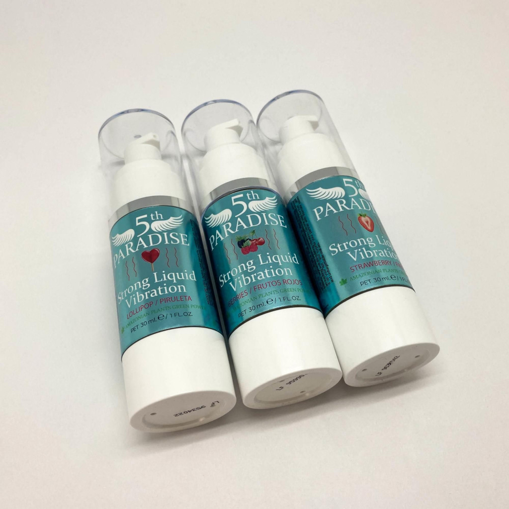 Paradise Strong Liquid vibrátor 30 ml piros gyümölcsös - Image 3