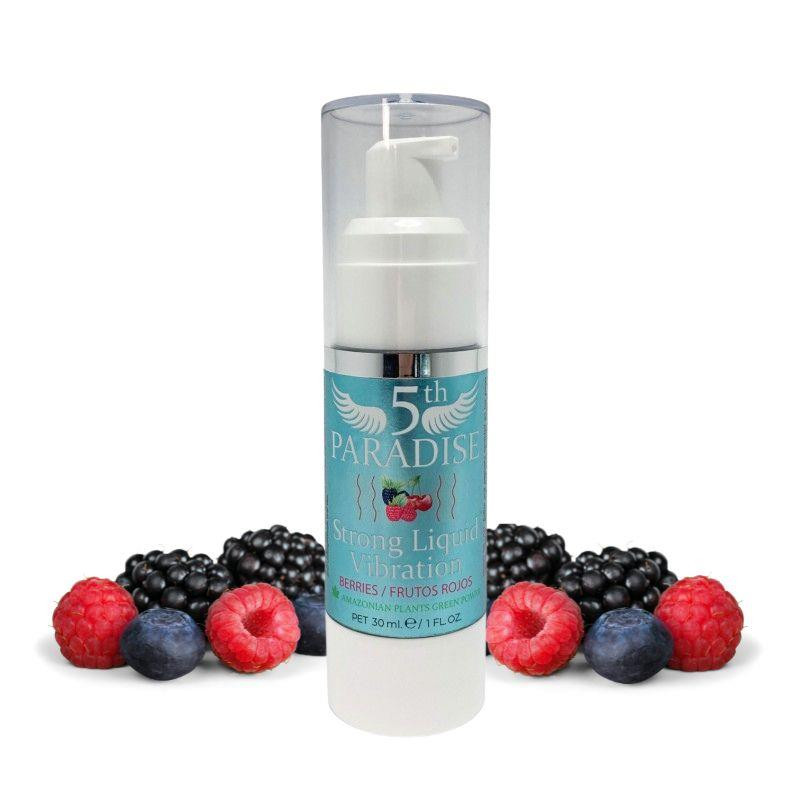 Paradise Strong Liquid vibrátor 30 ml piros gyümölcsös - Image 4