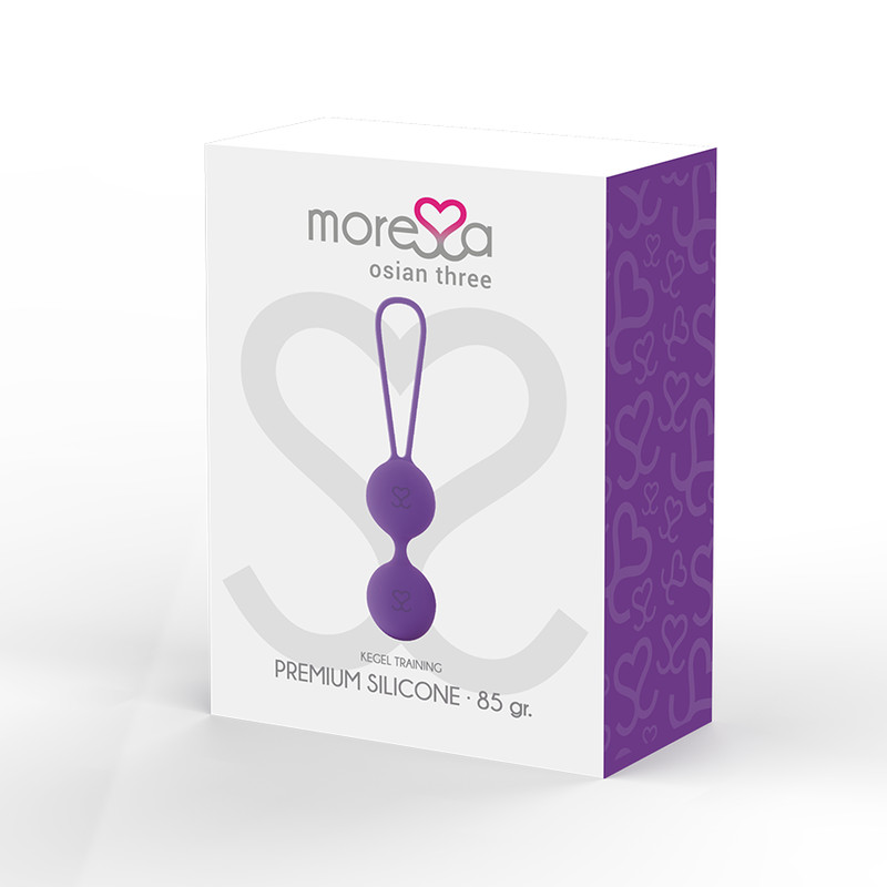 MORESSA Osian Three – prémium lila szilikon vibrátor - Image 3