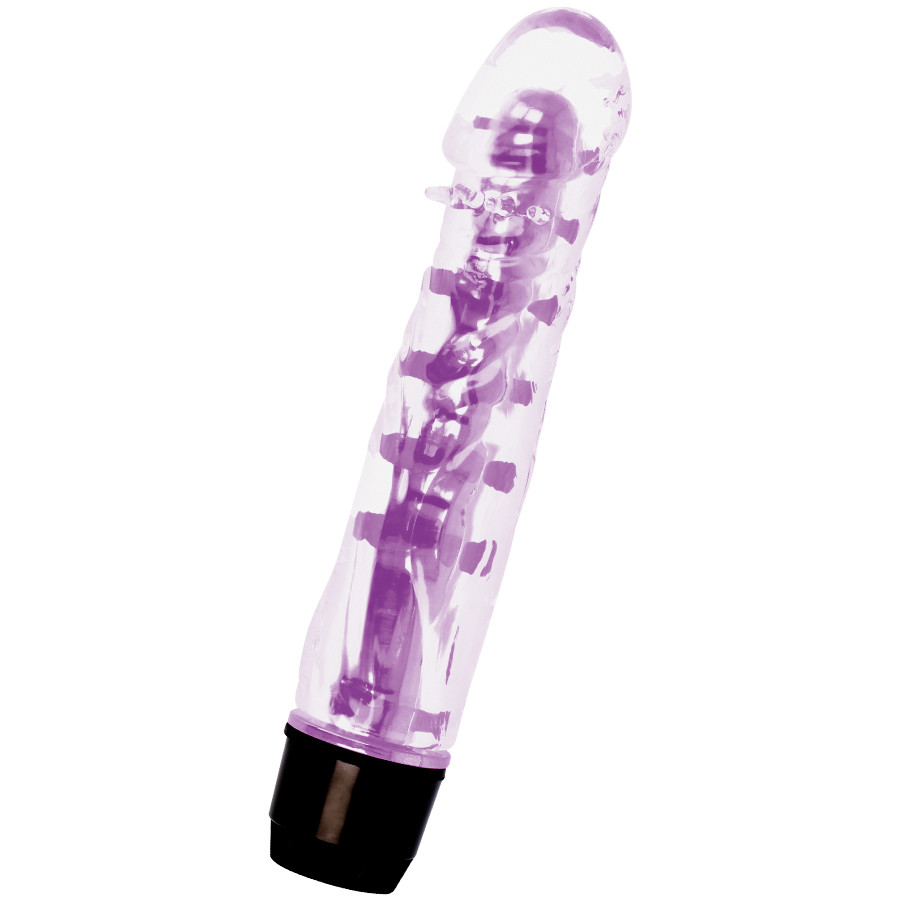 GLOSSY Lenny – prémium lila vibrátor érzéki élményekhez - Image 3