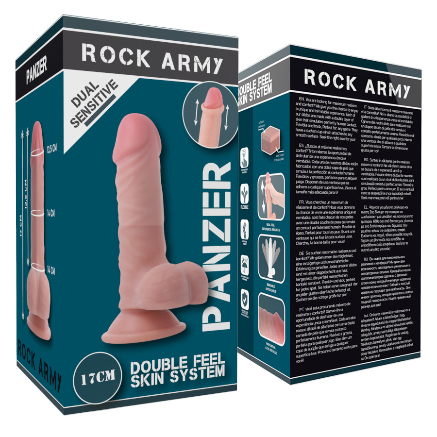 ROCKARMY – prémium dupla sűrűségű maszturbátor 17 cm - Image 8