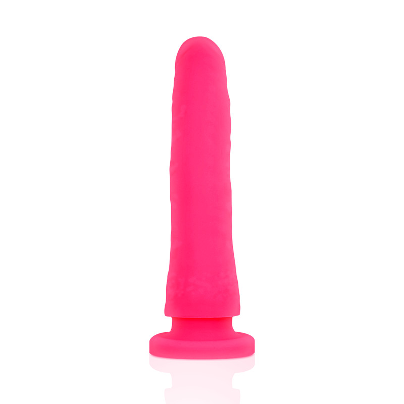 DELTA CLUB - szilikon dildó felcsatolóval 17 cm rózsaszín - Image 4