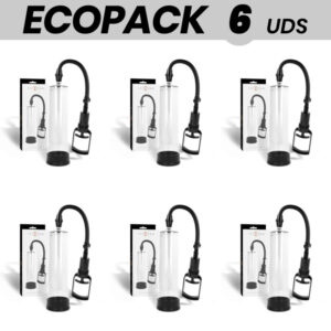 ECOPACK 6 DB – intenzív átlátszó péniszpumpa