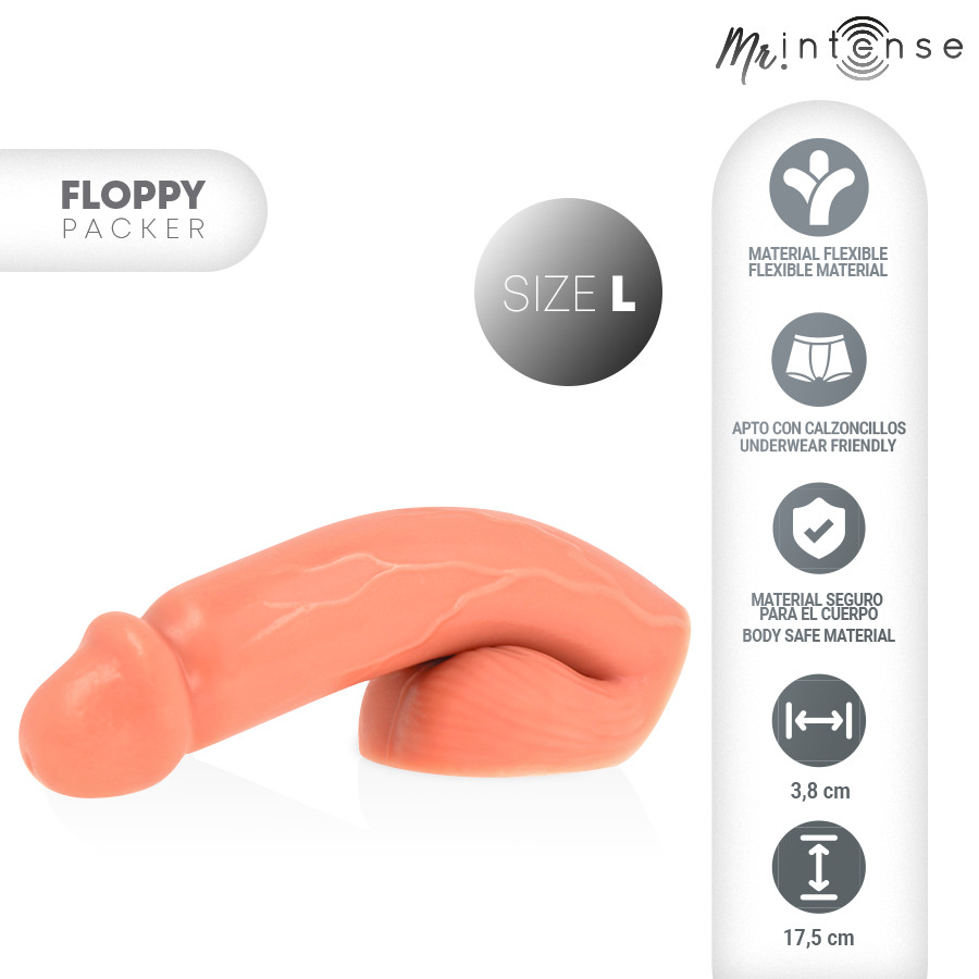 MR INTENSE – valósághű floppys méretű intim eszköz - Image 2