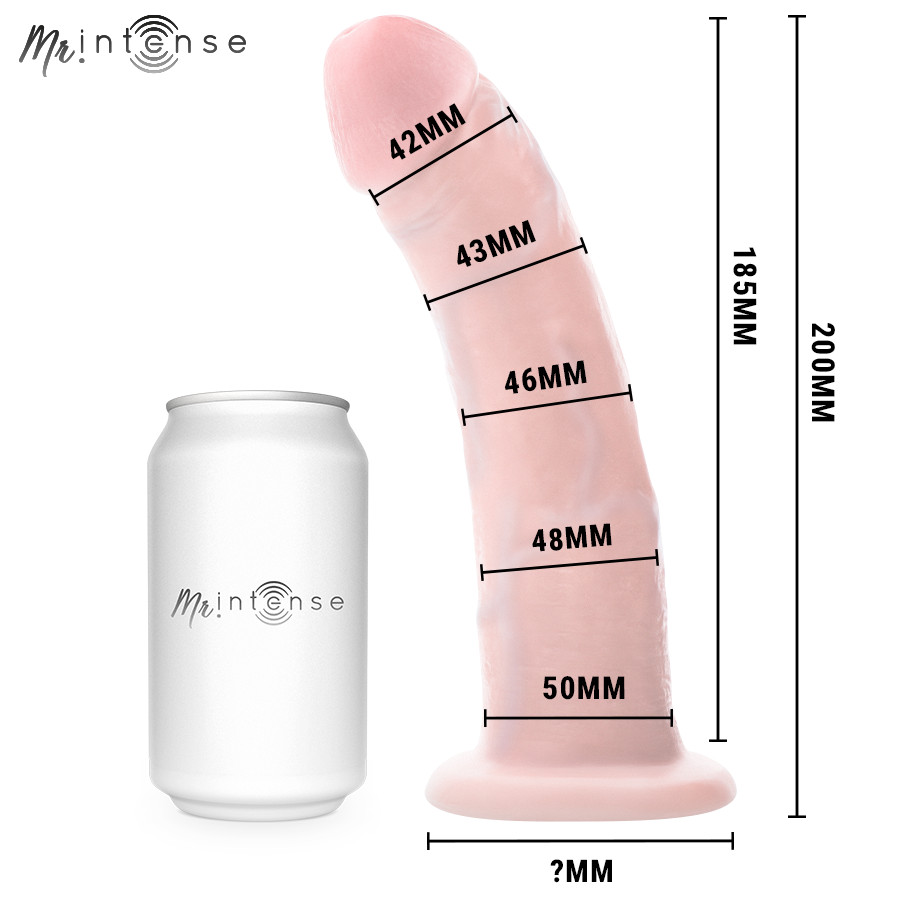 MR INTENSE – közepes méretű, 20 cm-es dildo - Image 6