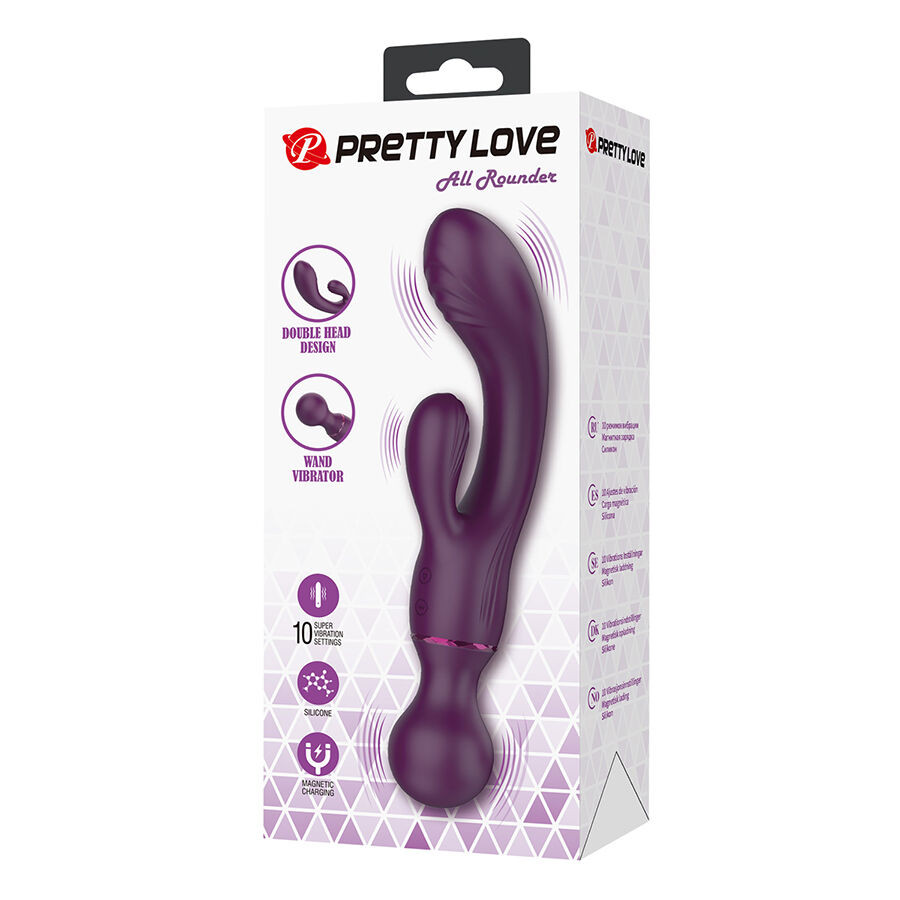 Pretty Love All Rounder vibrátor (lila, G-pont) - Image 10