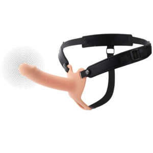 HIDDEN DESIRE – vibráló pénisz hüvely strapon 16 cm