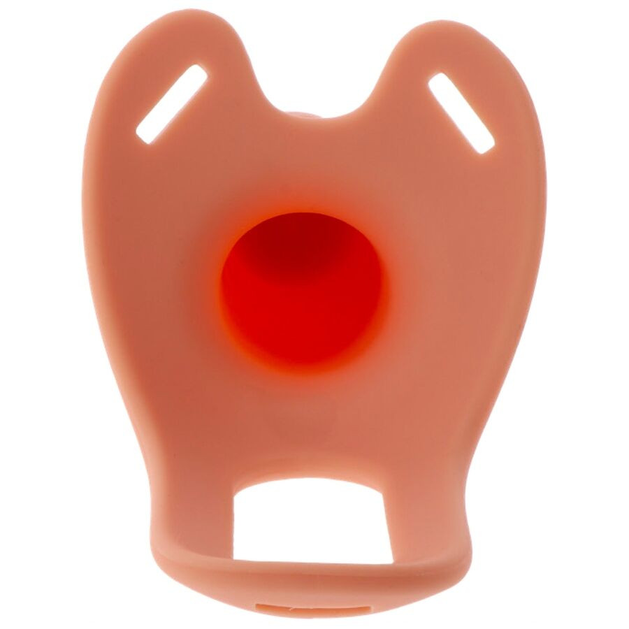 HIDDEN DESIRE – vibráló pénisz hüvely strapon 16 cm - Image 7