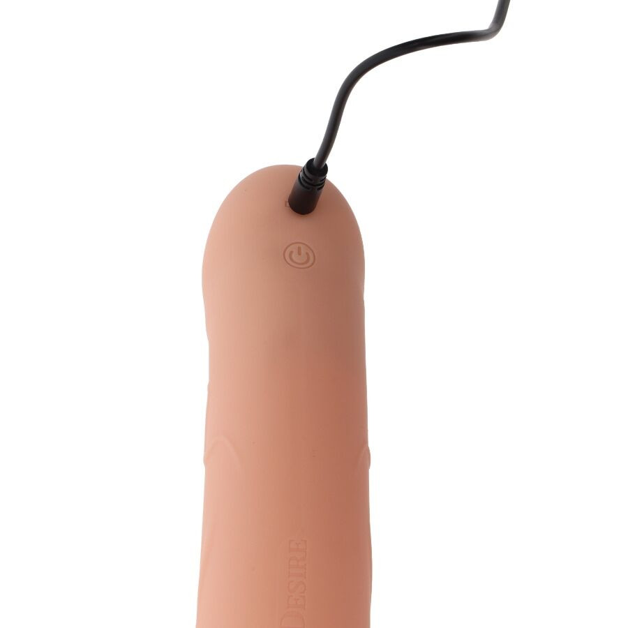 HIDDEN DESIRE – vibráló pénisz hüvely strapon 16 cm - Image 10