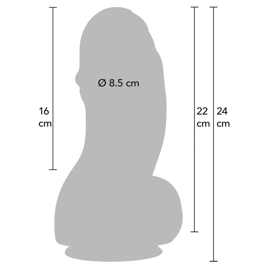 Hidden Desire – Inferno 22 cm dildó érzéki felfedezéshez - Image 2