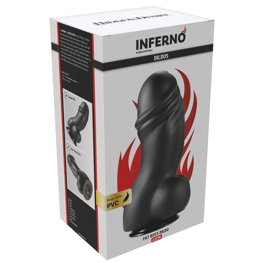 Hidden Desire – Inferno 22 cm dildó érzéki felfedezéshez - Image 8