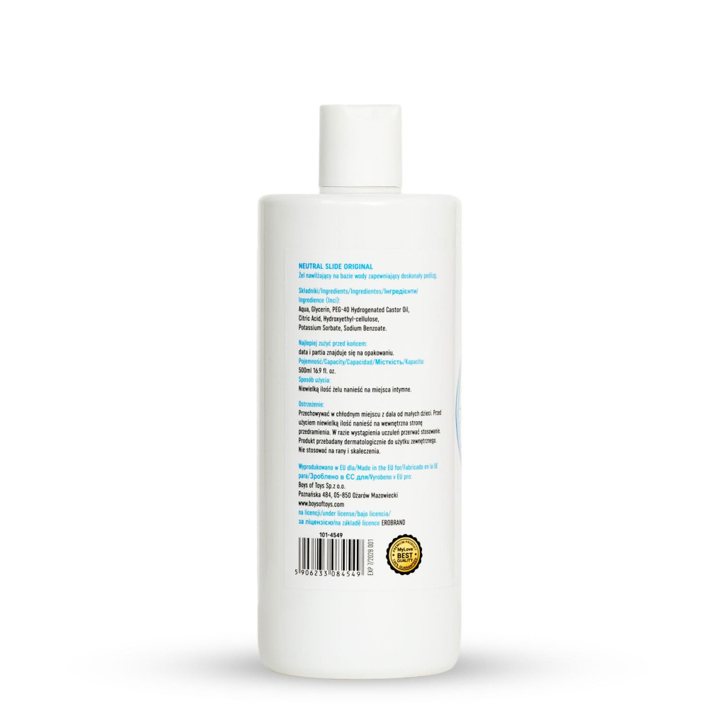 MyLove Neutral-slide síkosító 500 ml - Image 8