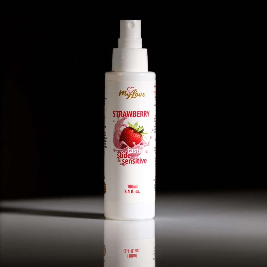 MyLove Taste-slide masszázsolaj 100 ml eper érzékeny - Image 4