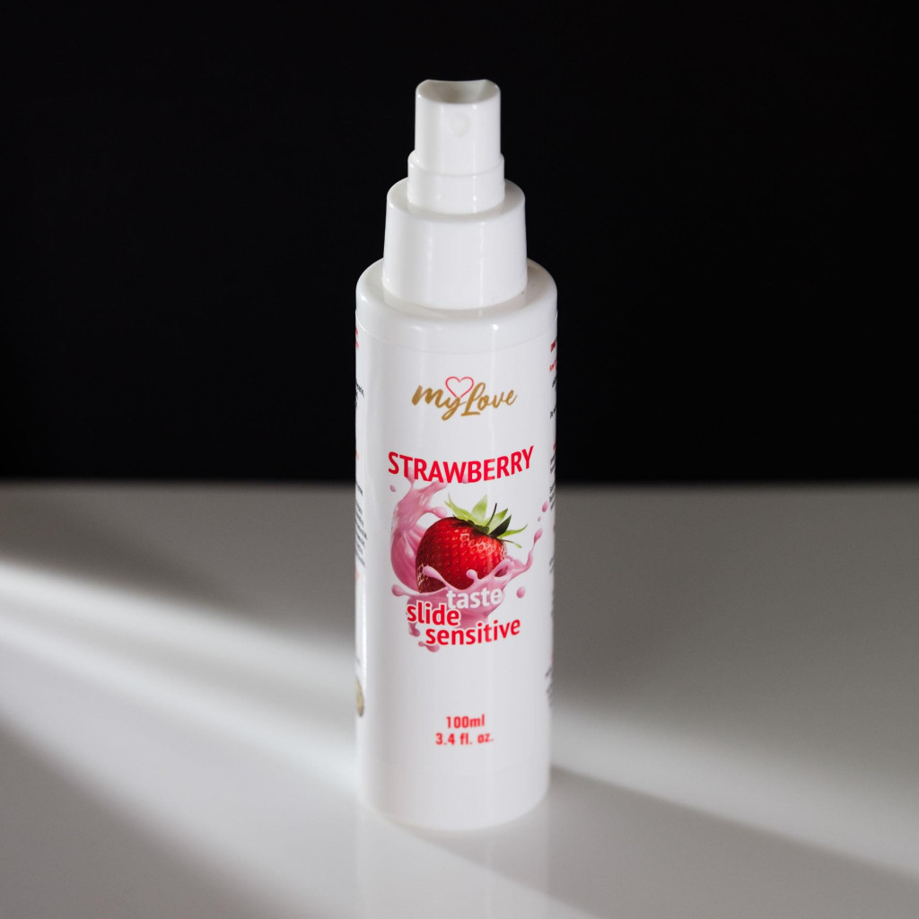 MyLove Taste-slide masszázsolaj 100 ml eper érzékeny - Image 6