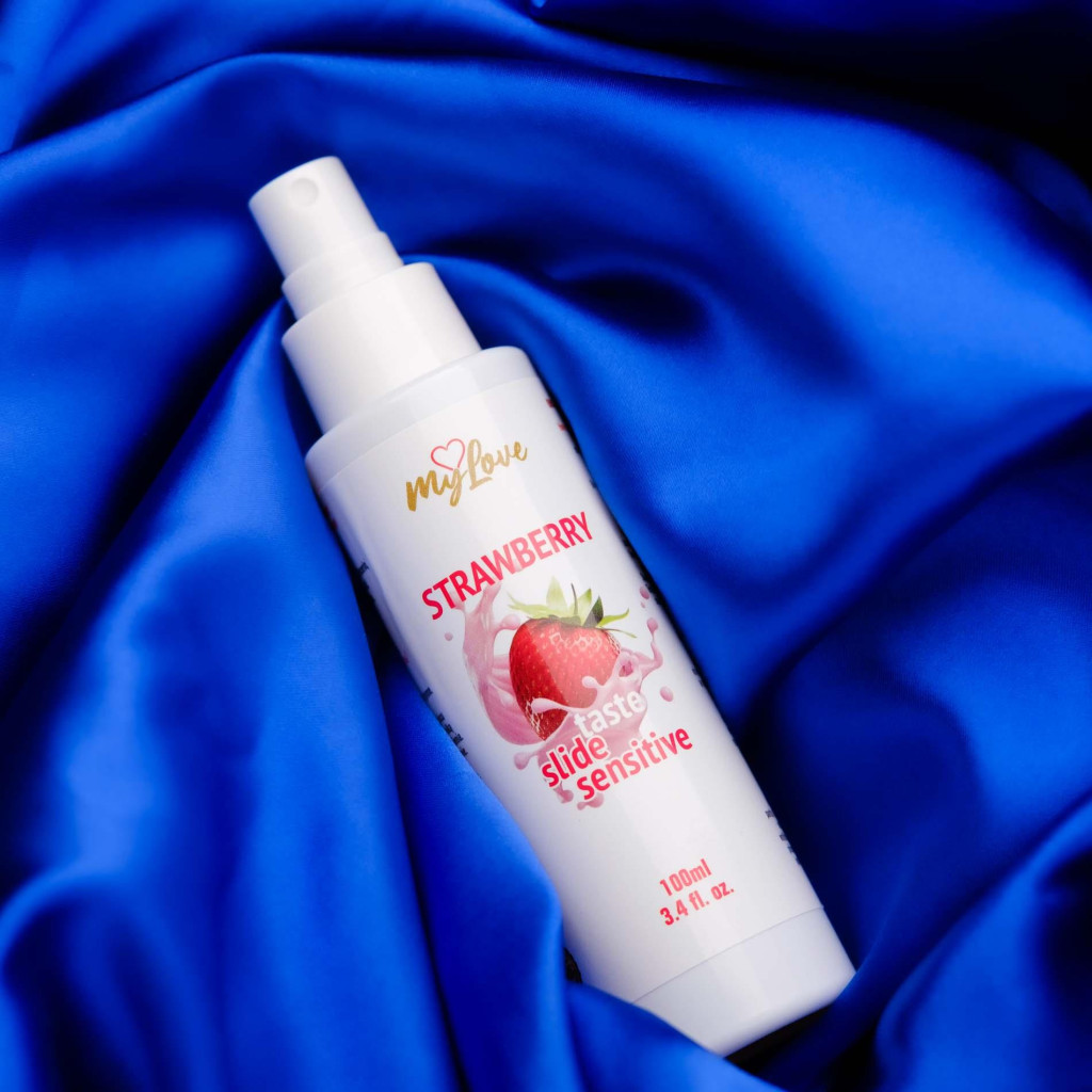MyLove Taste-slide masszázsolaj 100 ml eper érzékeny - Image 7