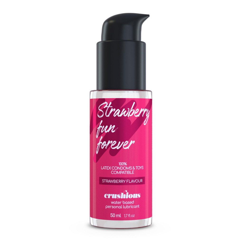 Crushious Eper ízű síkosító 50 ml