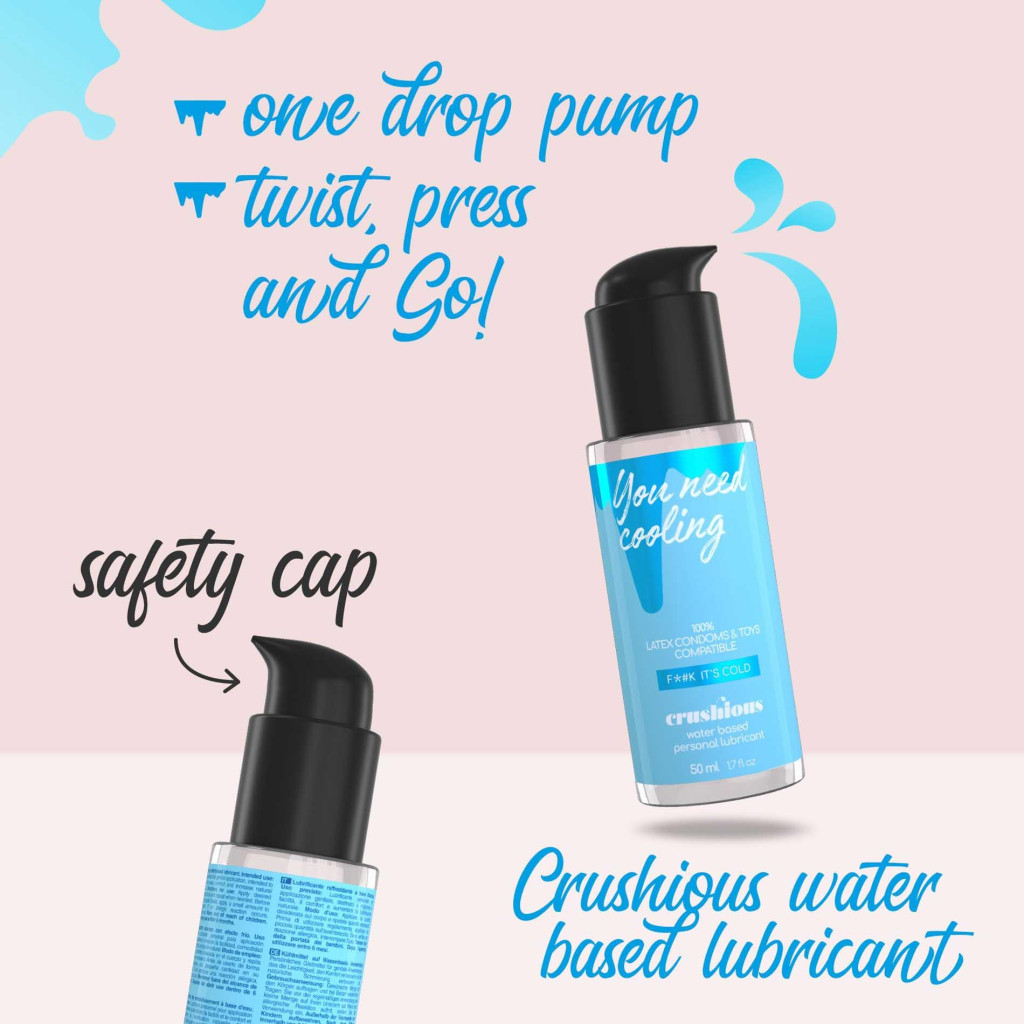 Crushious hűsítő hatású síkosító 50 ml - Image 7
