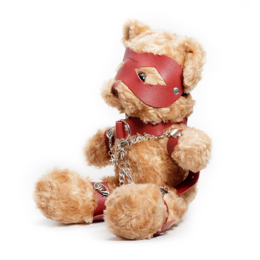 Crushious Crushito Bondage Plüssmackó 31 cm piros - Image 4