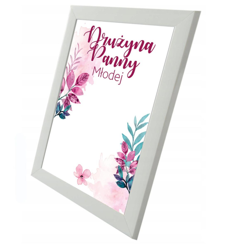 Fehér búcsúpuszi plakát keretben - Image 2