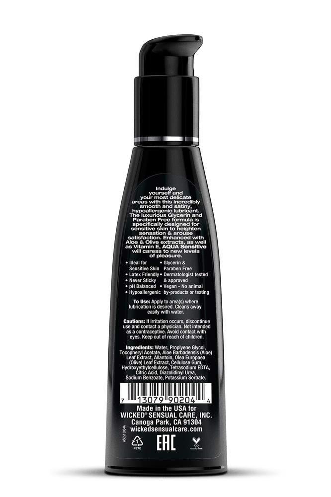 Wicked Aqua Sensitive masszázsolaj 120ml - Image 2