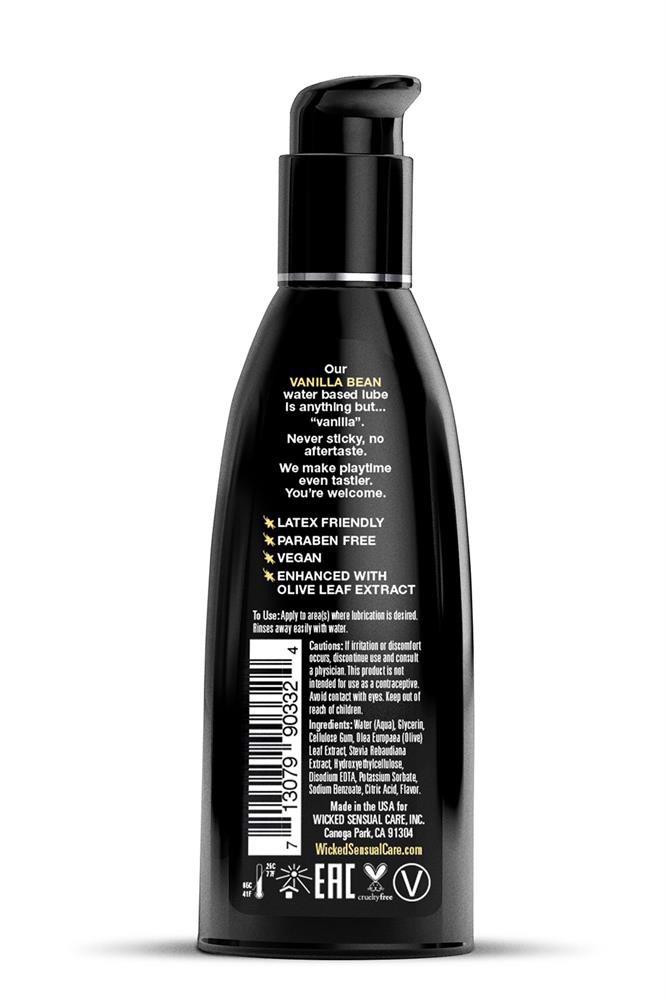 Wicked Aqua Vanília ízesítésű síkosító 60ml - Image 2
