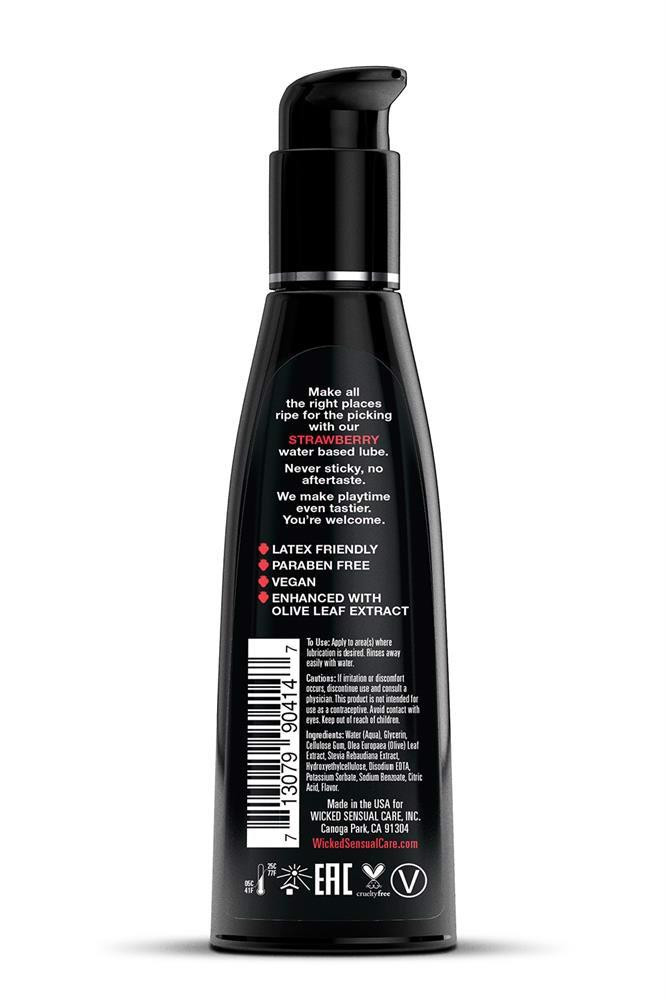 Wicked Aqua eper ízesítésű víz 120ml - Image 2