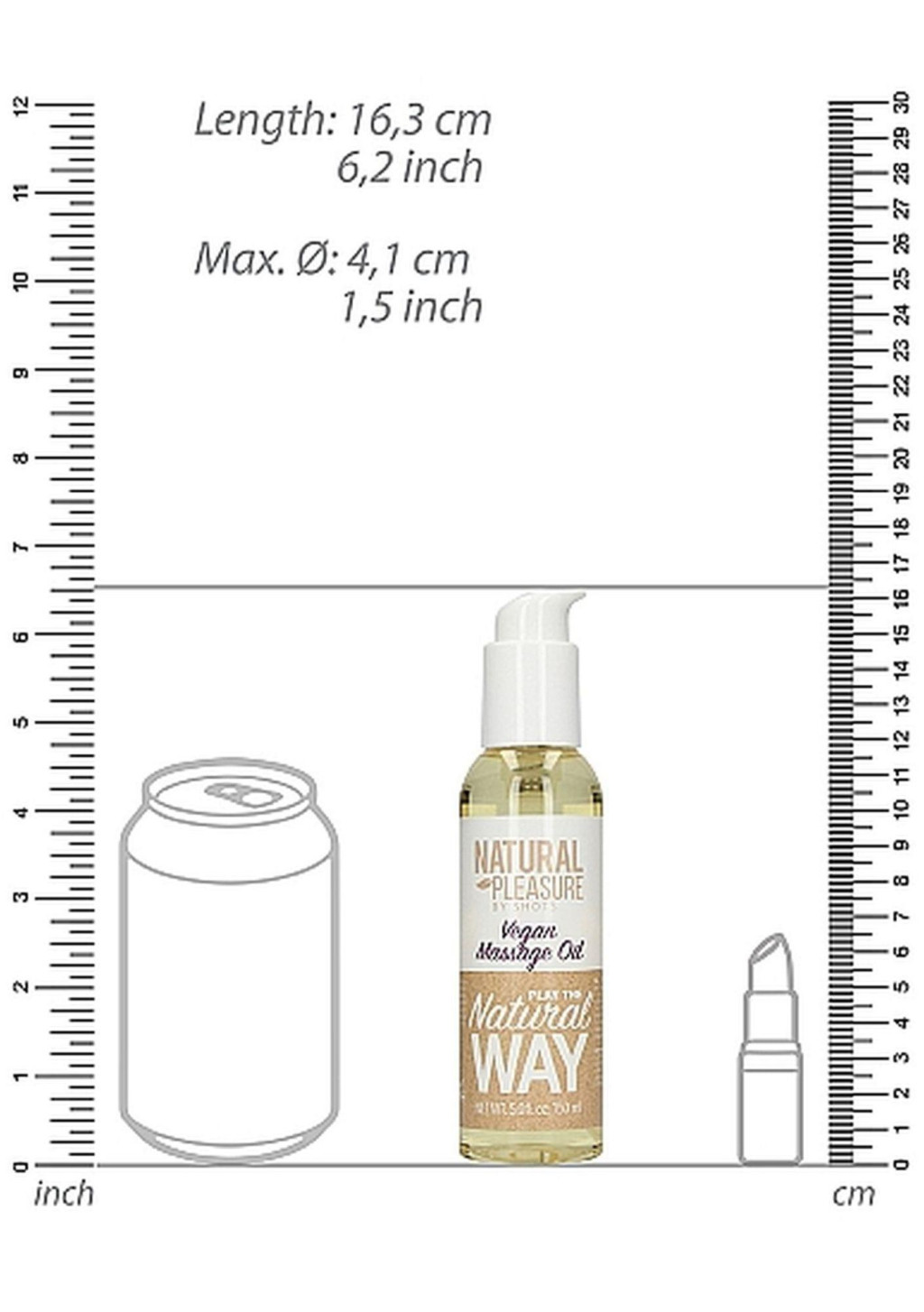 Masszázsolaj 150 ml vegán - Image 2