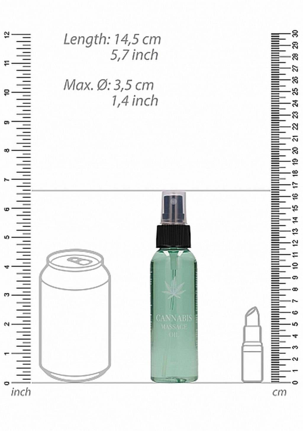 Cannabis masszázsolaj 100ml - Image 4