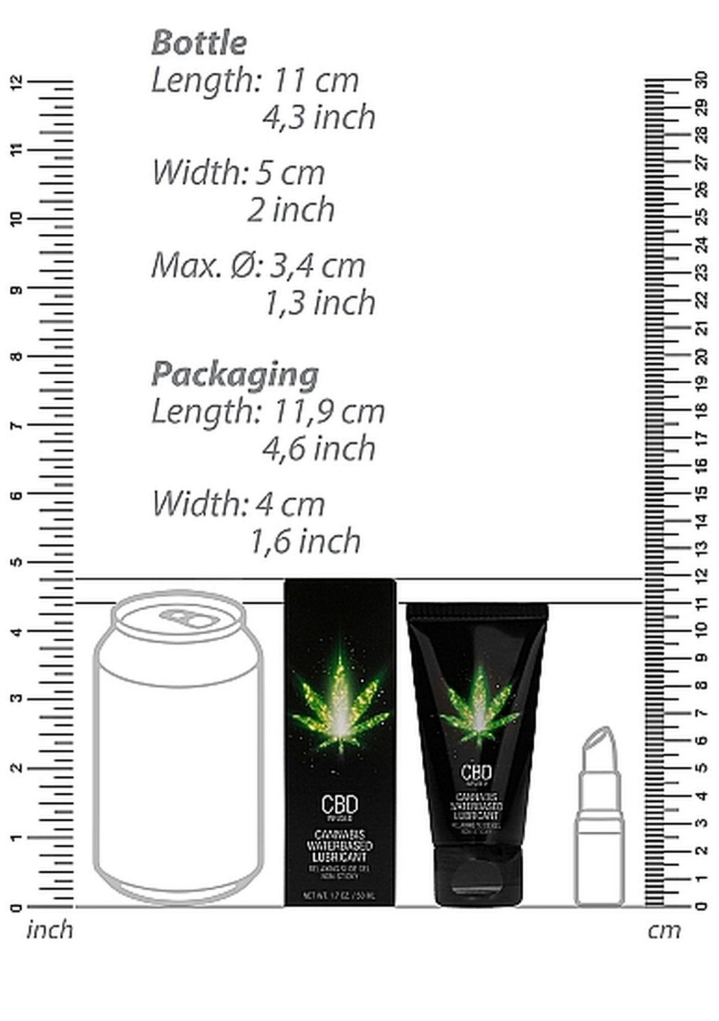 CBD kannabisz vízalapú síkosító 50 ml - Image 4