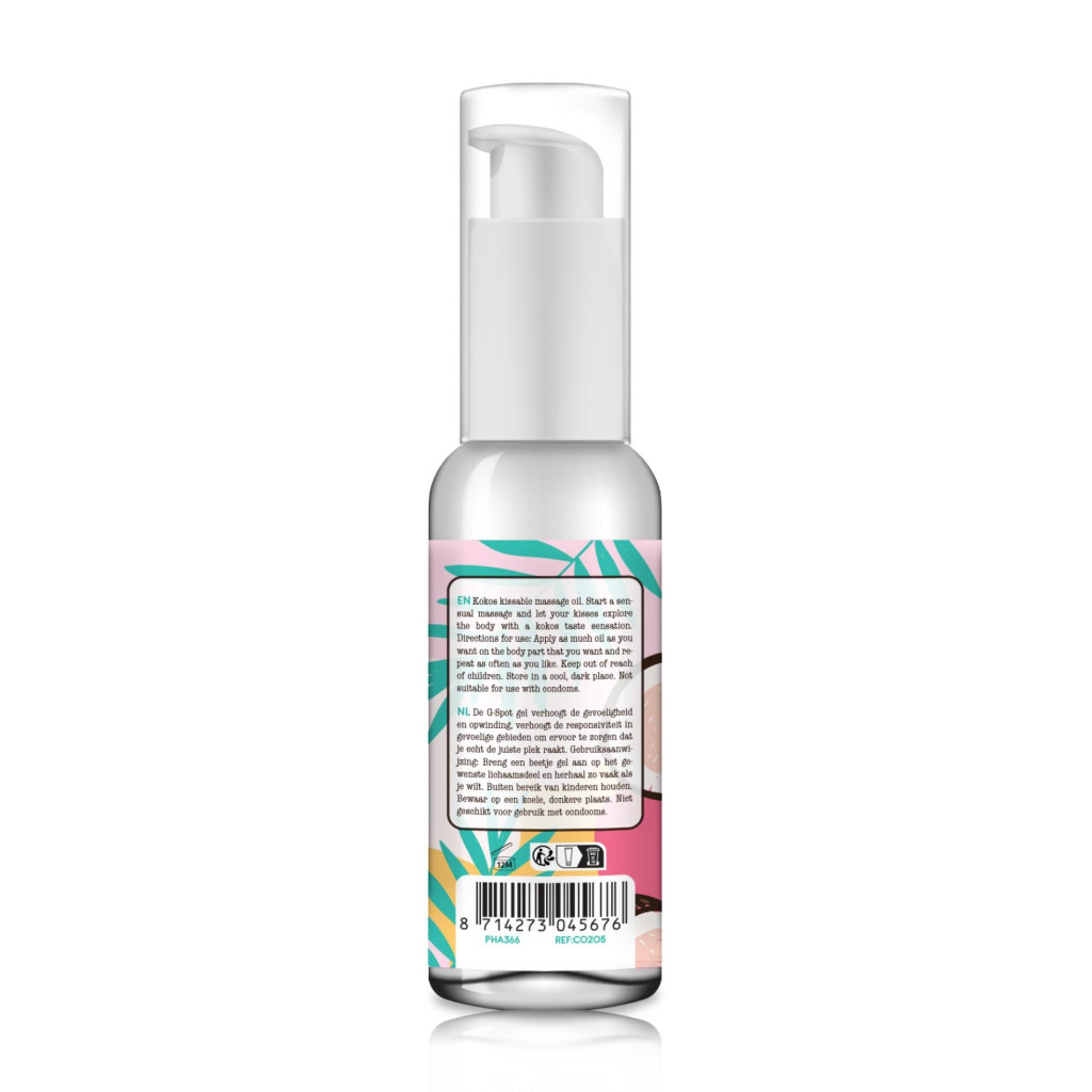 Kissable Oil kókuszos masszázsolaj 50 ml - Image 2