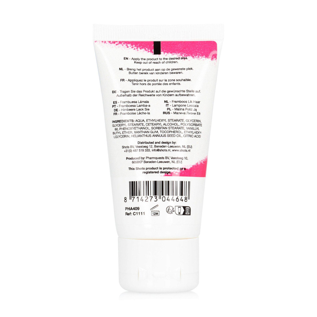 Lick Her Málnás masszázsolaj 50 ml - Image 2